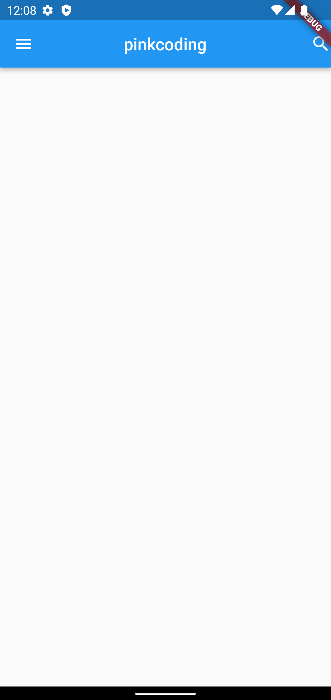 making app bar