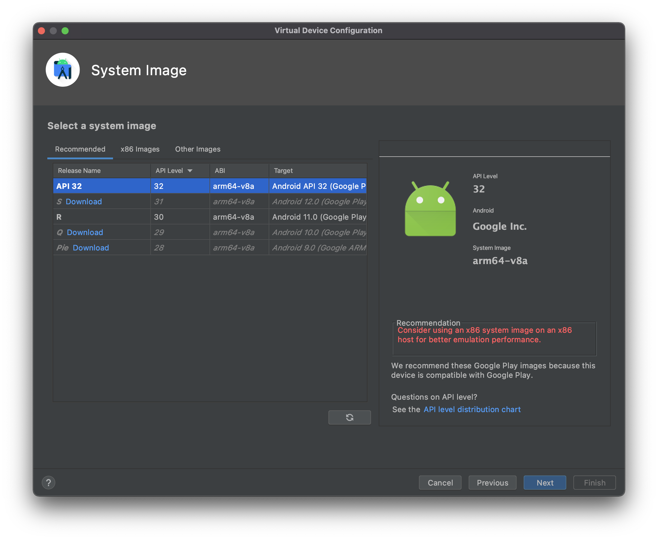 play android simulator