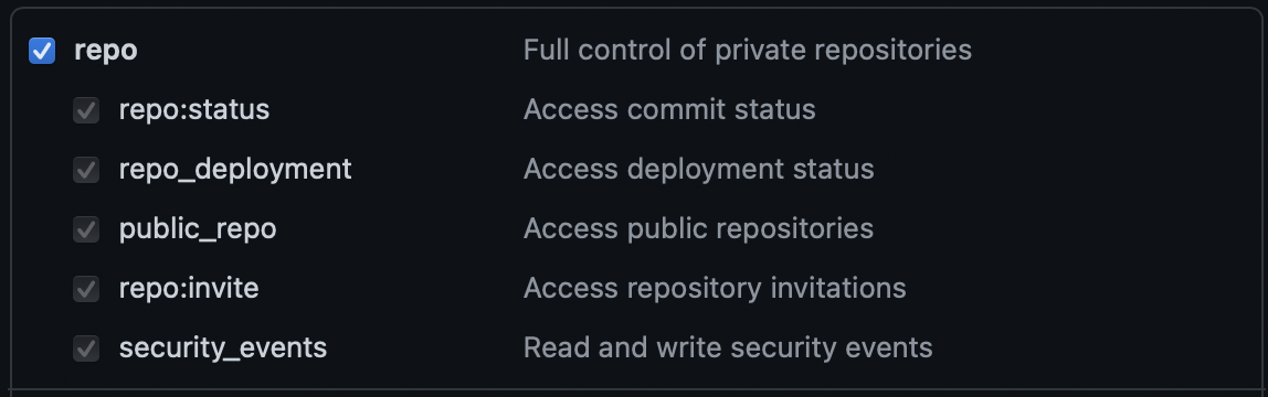 git generate token